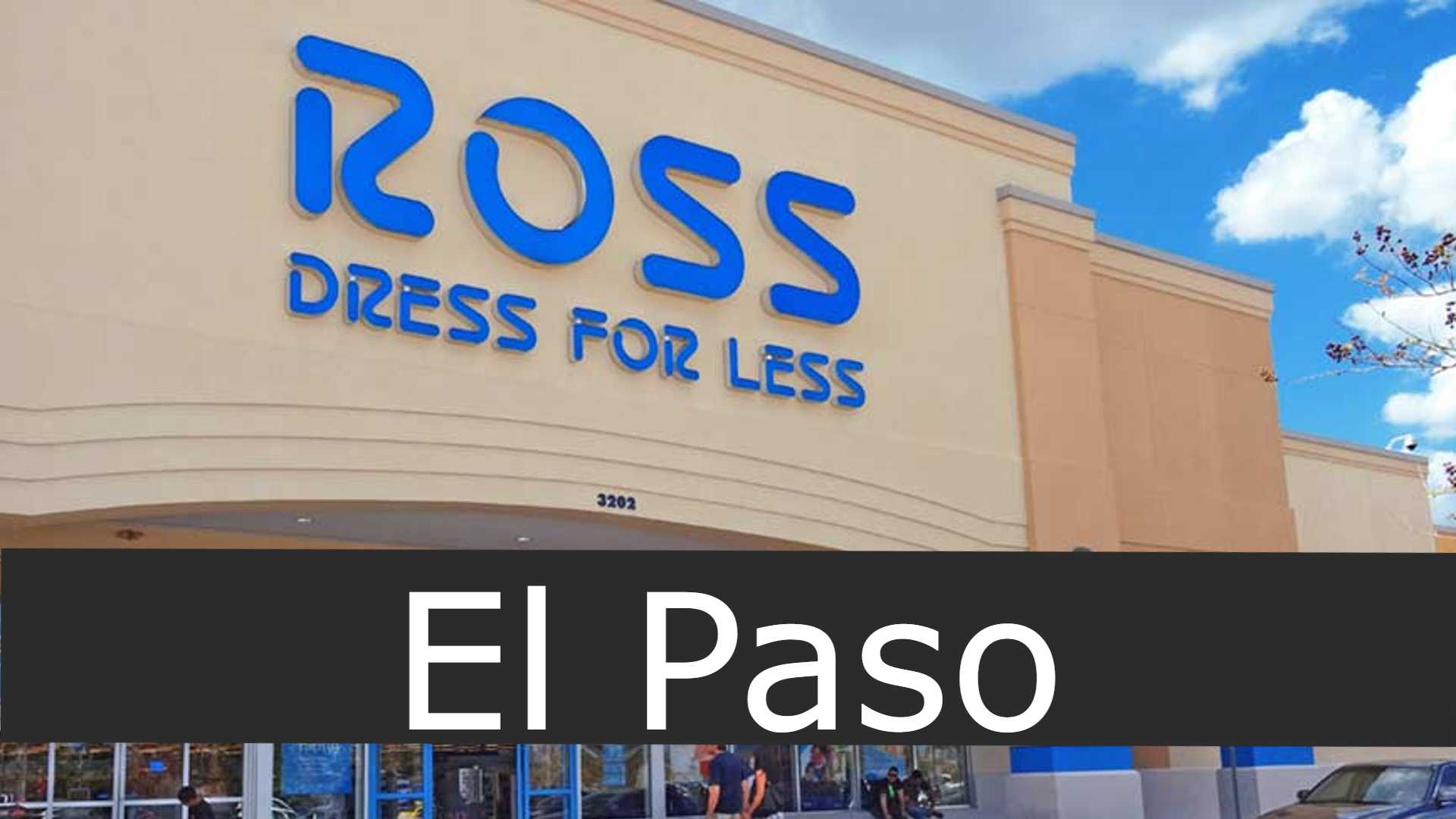 Ross Dress For Less en El Paso - Sucursales