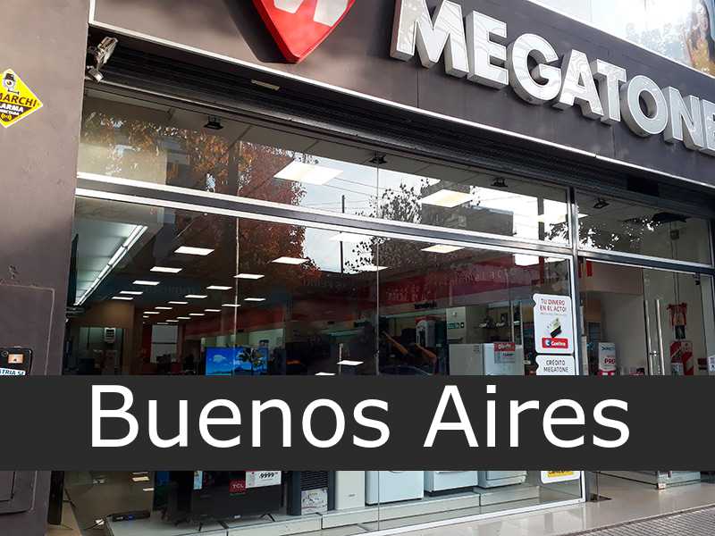 Megatone en Buenos Aires Sucursales