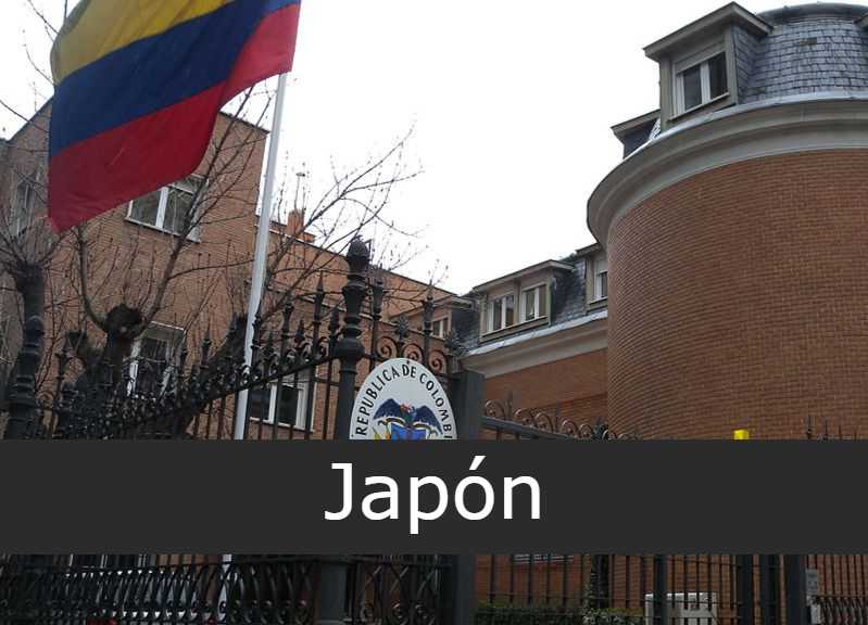 Embajada de Colombia en Japón Sucursales