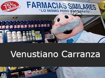 Farmacias similares Venustiano Carranza