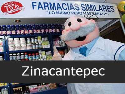 Farmacias similares Zinacantepec