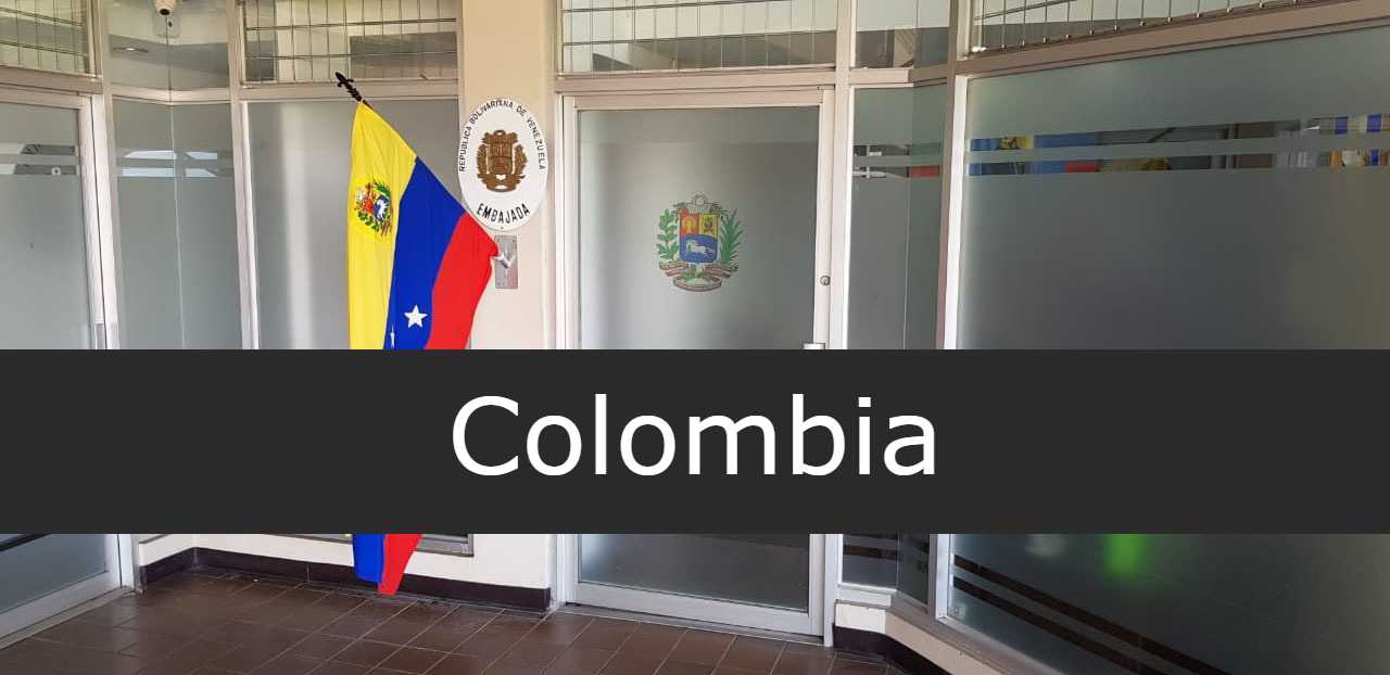 Embajada de Venezuela en Colombia Sucursales