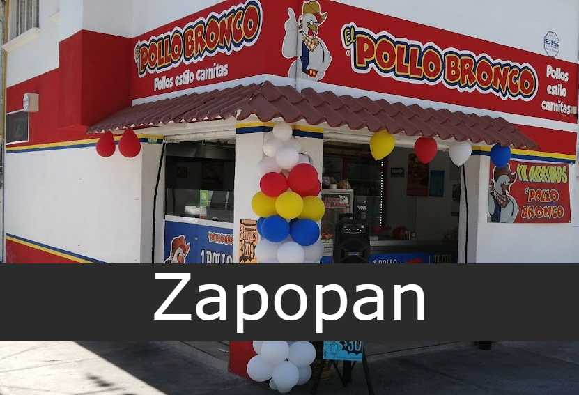 El Pollo Bronco en Zapopan - Sucursales