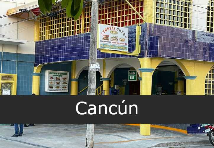 Torta Goyo Cancún
