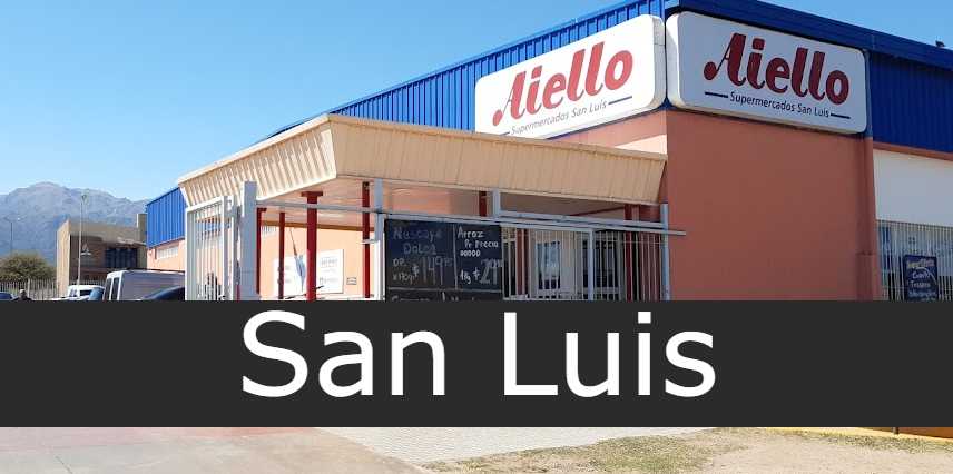Aiello Supermecados en San Luis
