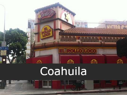 El Pollo Loco en Coahuila - Sucursales