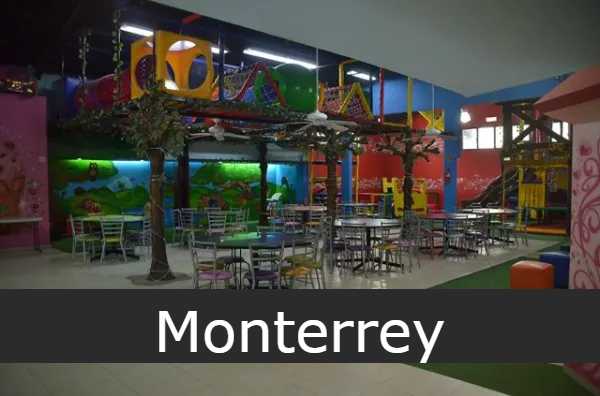 Salones de fiestas infantiles en Monterrey - Sucursales