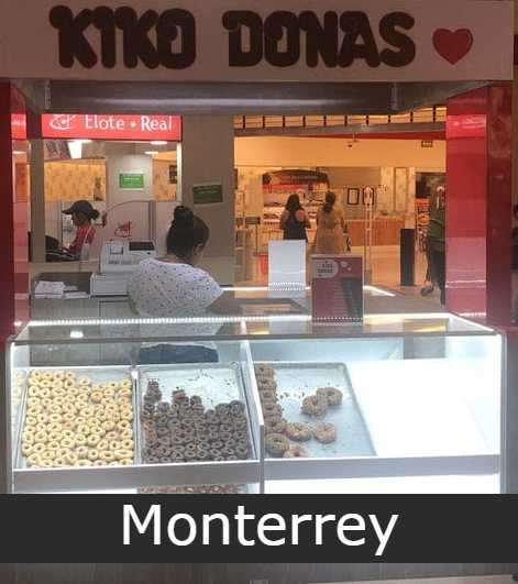 Kiko Donas en Monterrey - Sucursales