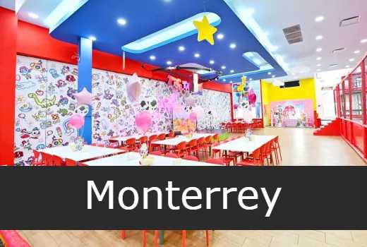 Salones de fiestas infantiles en Monterrey - Sucursales