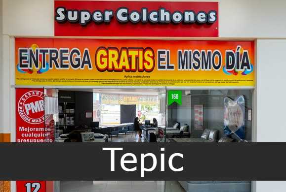 Súper Colchones en Tepic - Sucursales