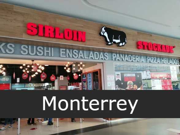 Sirloin Stockade en Monterrey - Sucursales