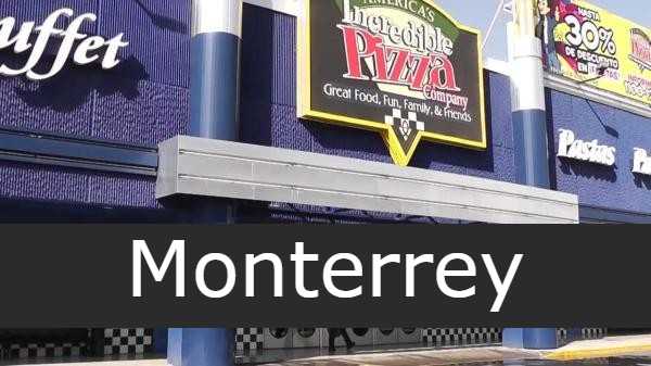 americas incredible pizza Monterrey