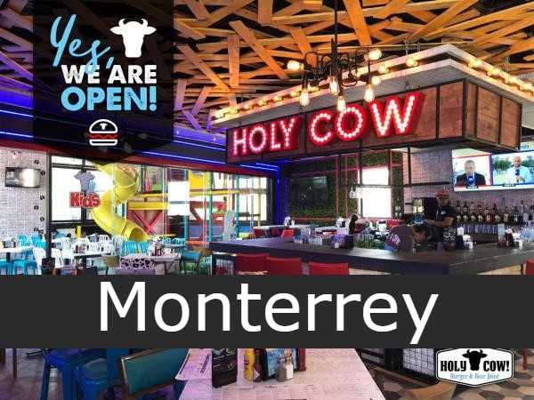 holy cow burger joint beer joint Monterrey