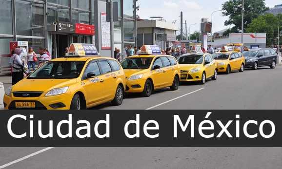 Numeros de taxis Ciudad de México