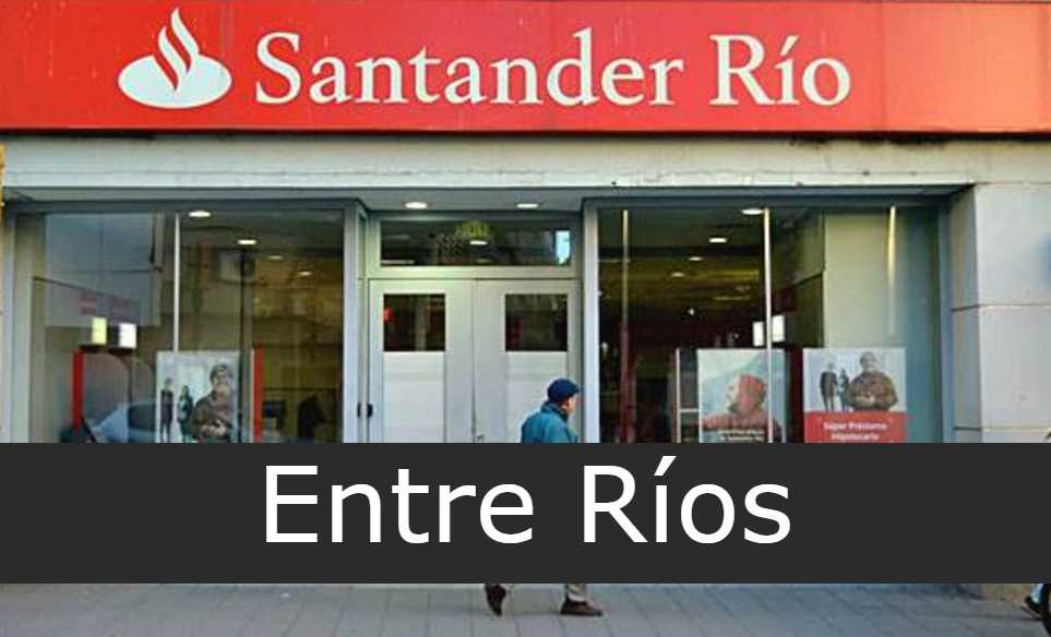 santander rio Entre Ríos