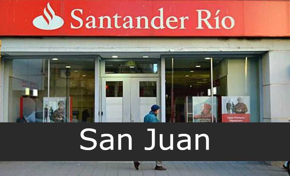 santander rio san juan