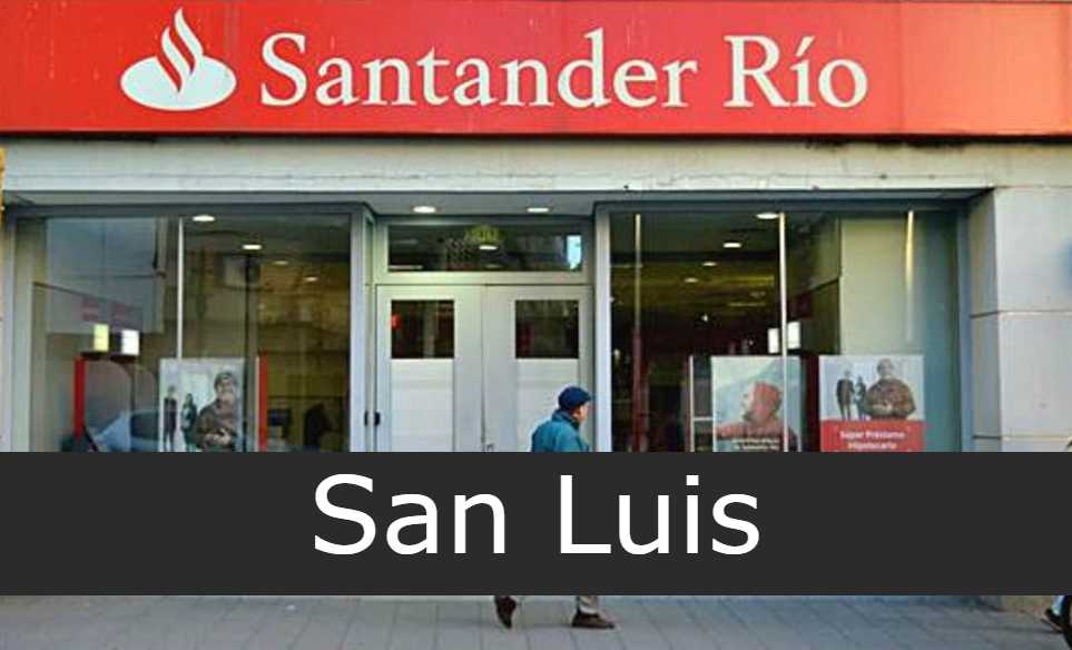 santander rio san luis