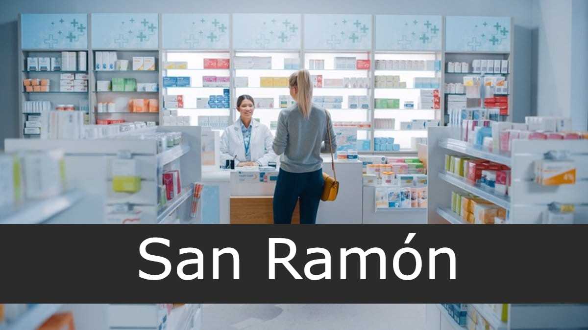 Farmacias de turno San Ramón