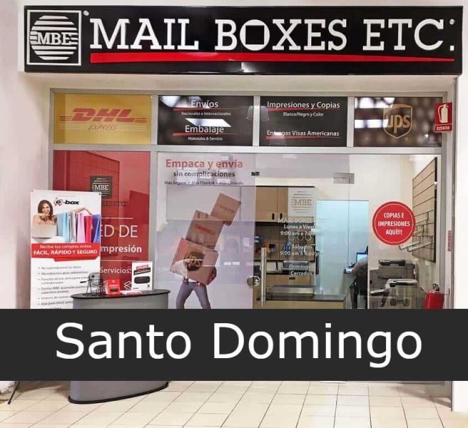 MBE en Santo Domingo - Sucursales