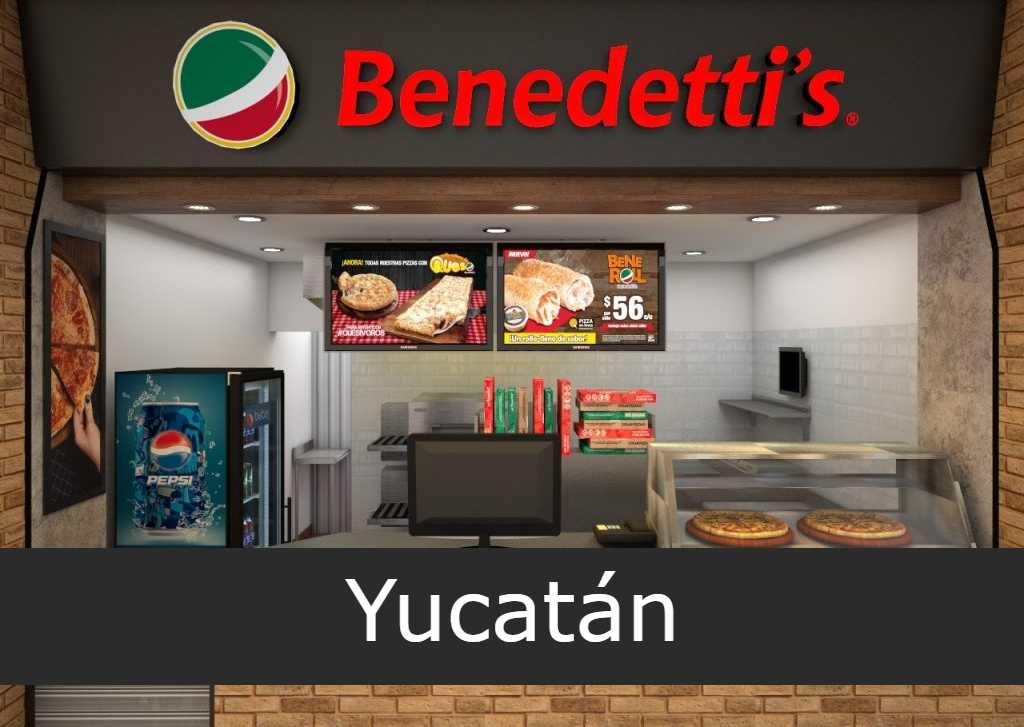 benedetti pizzas Yucatán
