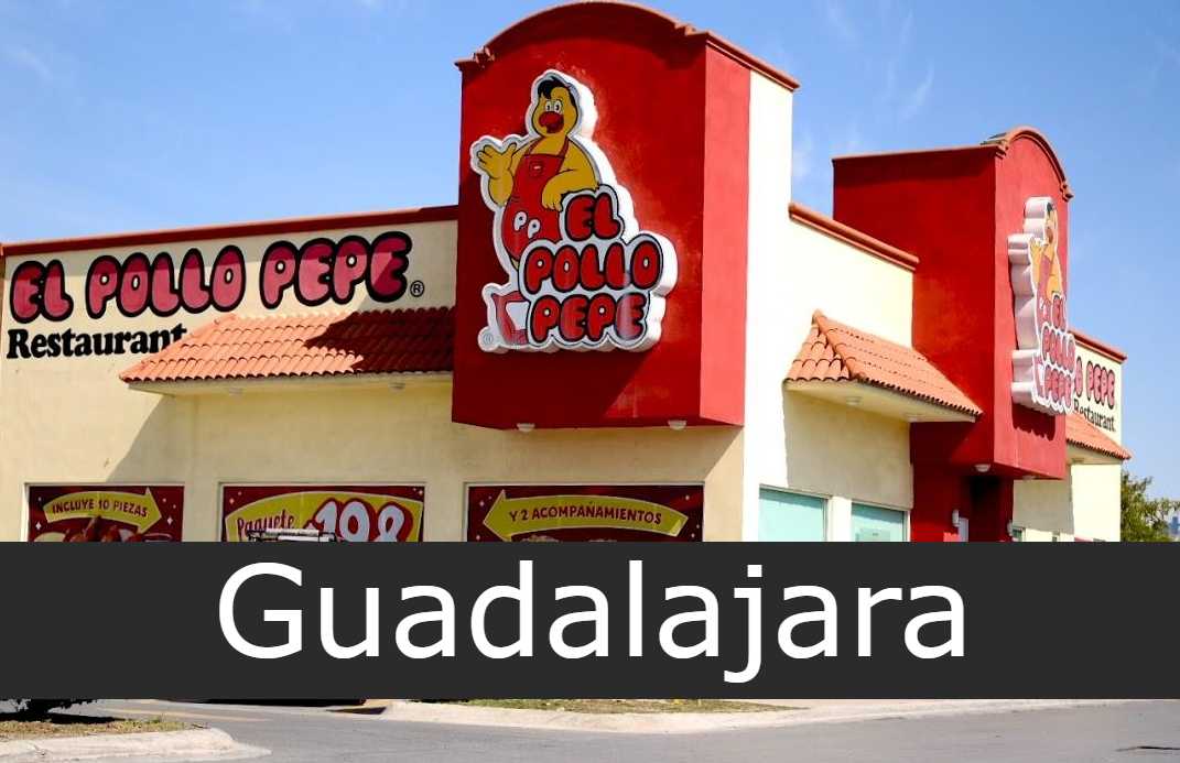 Pollo Pepe sucursales en Guadalajara - Sucursales