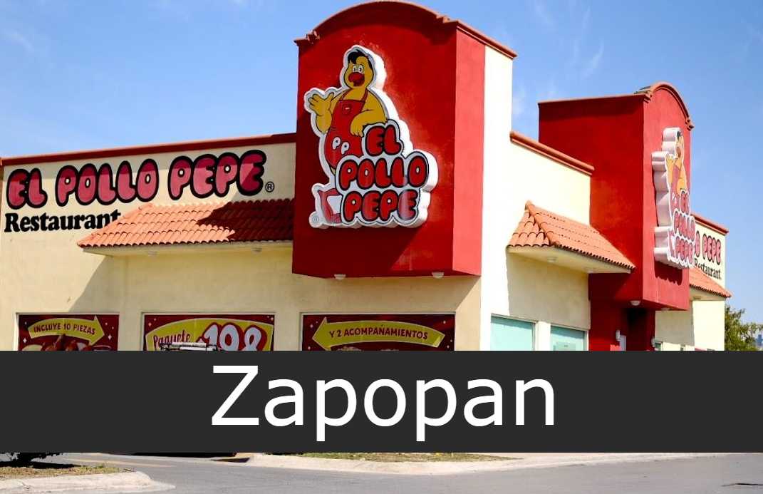 Pollo Pepe sucursales en Zapopan - Sucursales