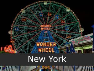 Deno’s Wonder Wheel Amusement Park New York