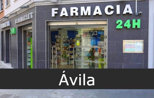farmacia de guardia avila