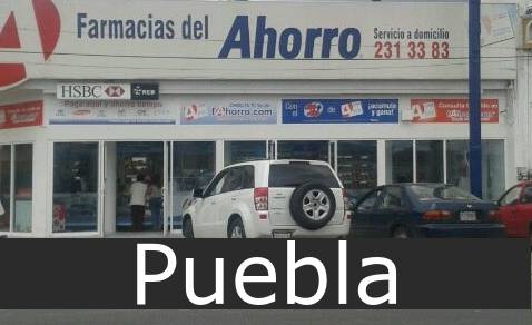 farmacias del ahorro Puebla