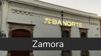 Banco Banorte en Zamora