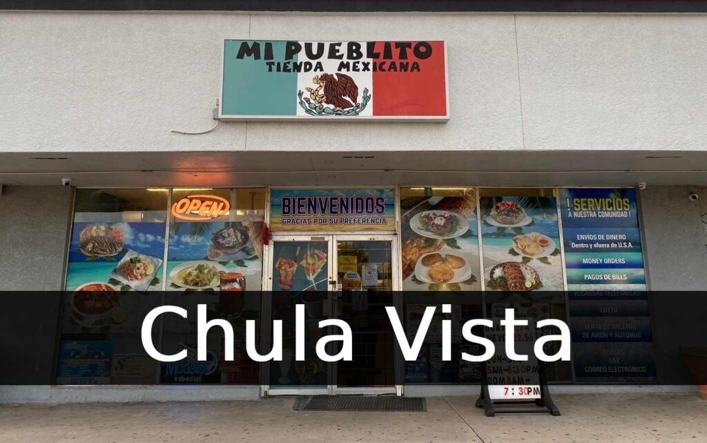Tienda mexicana Chula Vista