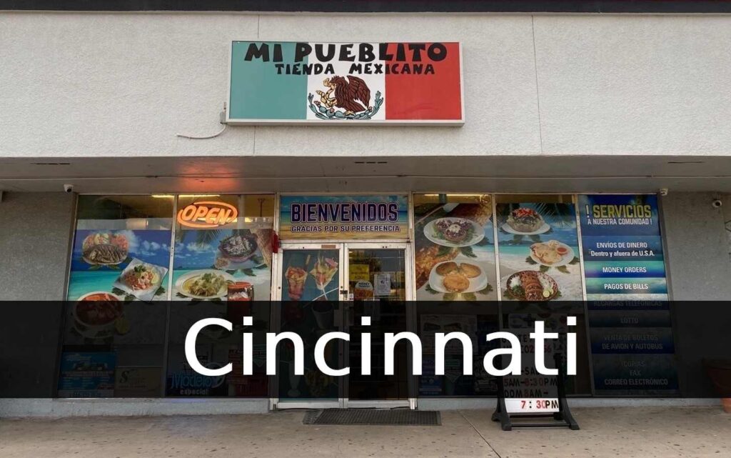 Tienda mexicana Cincinnati