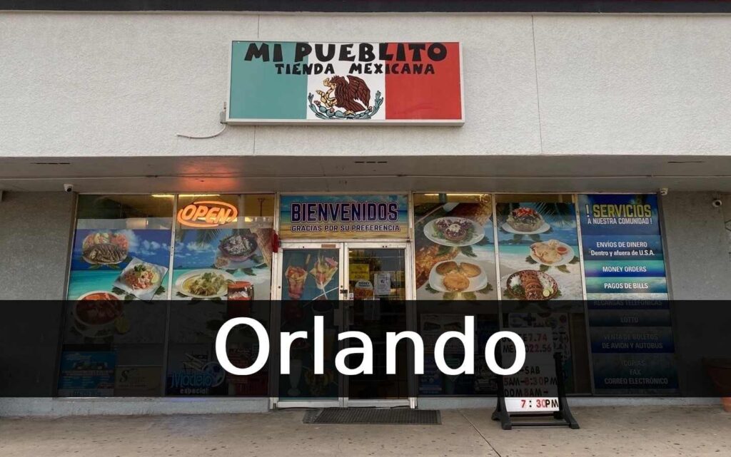 Tienda mexicana Orlando