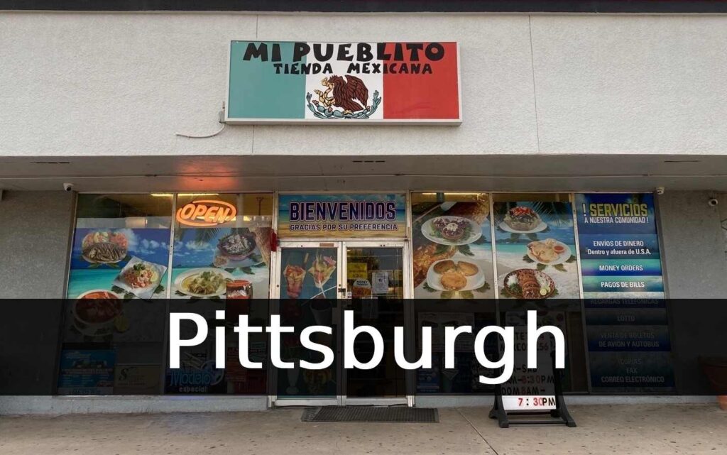 Tienda mexicana Pittsburgh