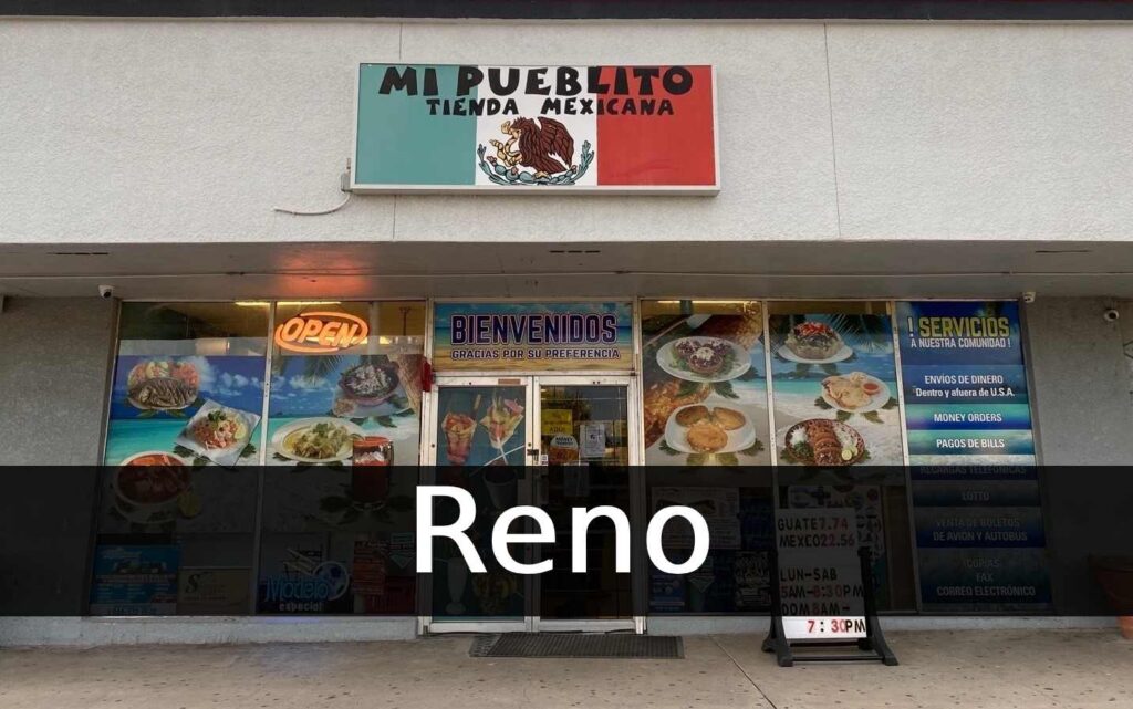 Tienda mexicana Reno