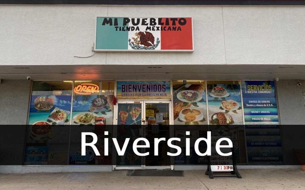 Tienda mexicana Riverside