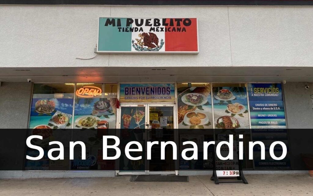 Tienda mexicana San Bernardino