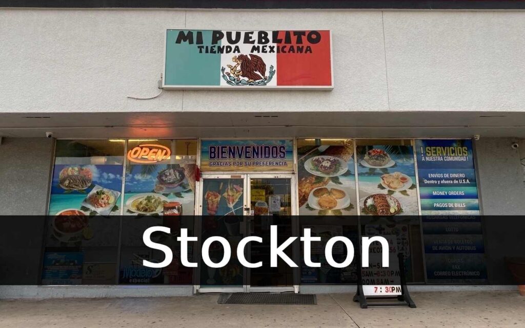 Tienda mexicana Stockton