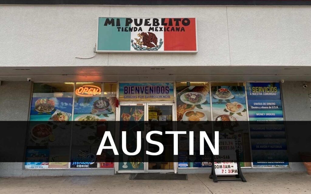 Tienda mexicana Austin