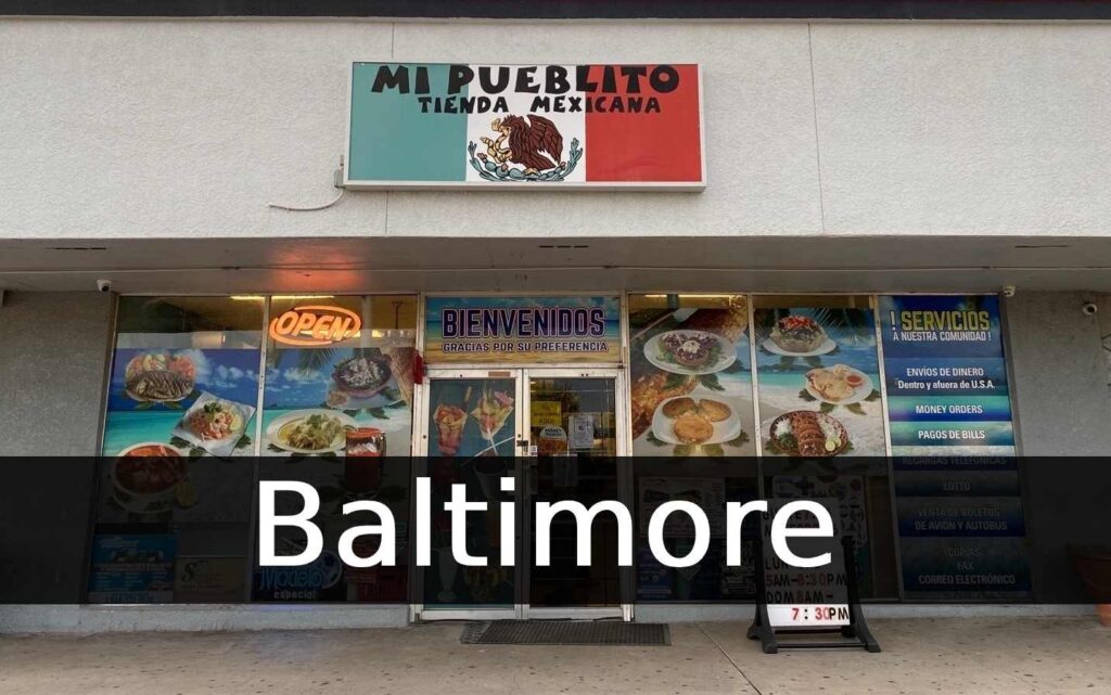 Tienda mexicana Baltimore