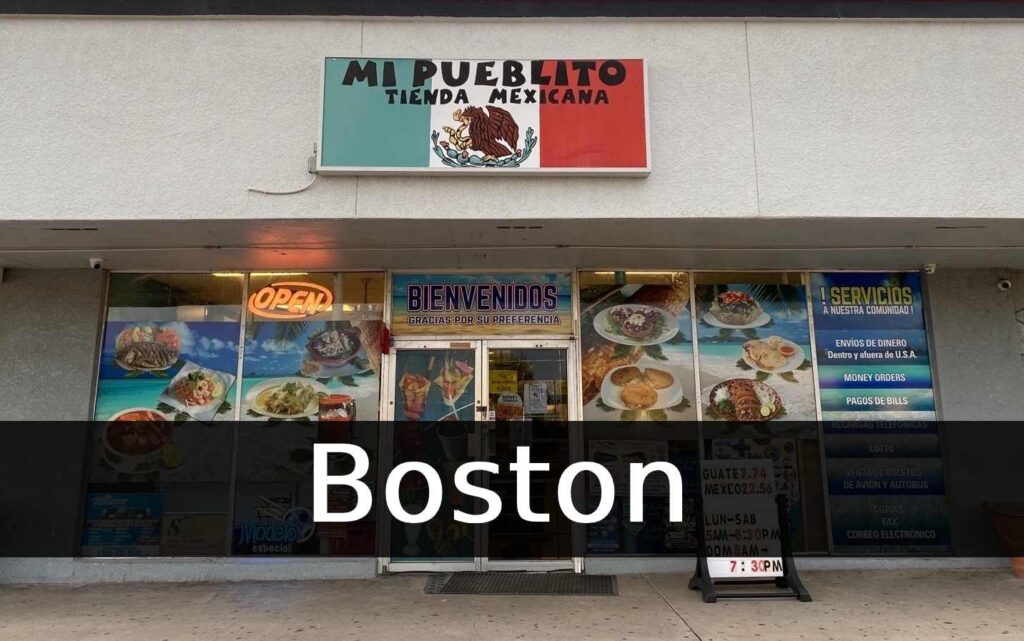 Tienda mexicana Boston
