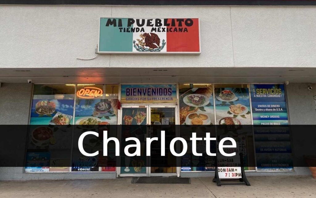 Tienda mexicana Charlotte