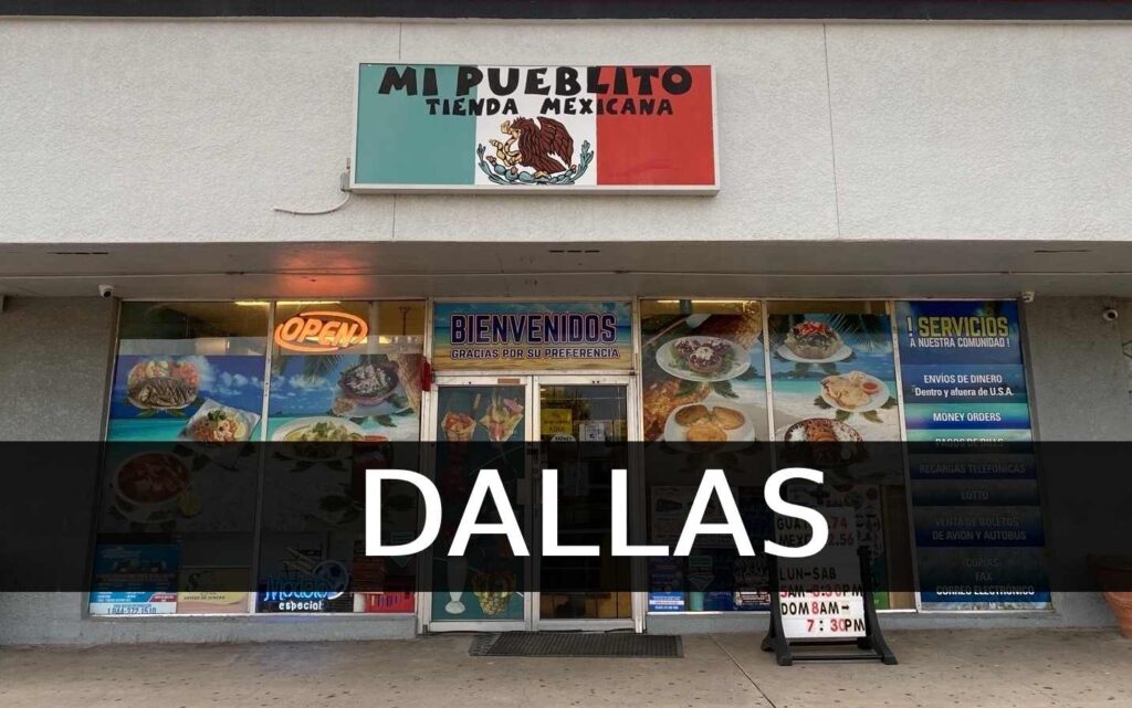 Tienda mexicana Dallas