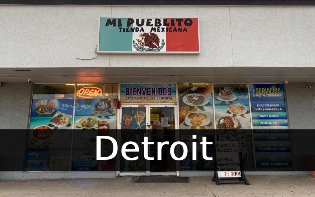 Tienda mexicana Detroit