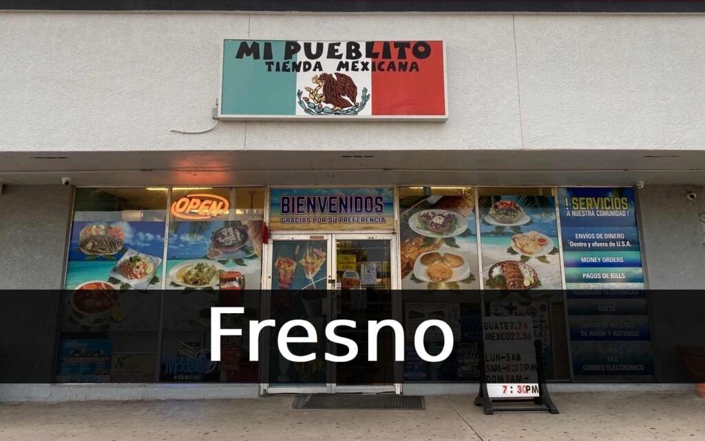 Tienda mexicana Fresno