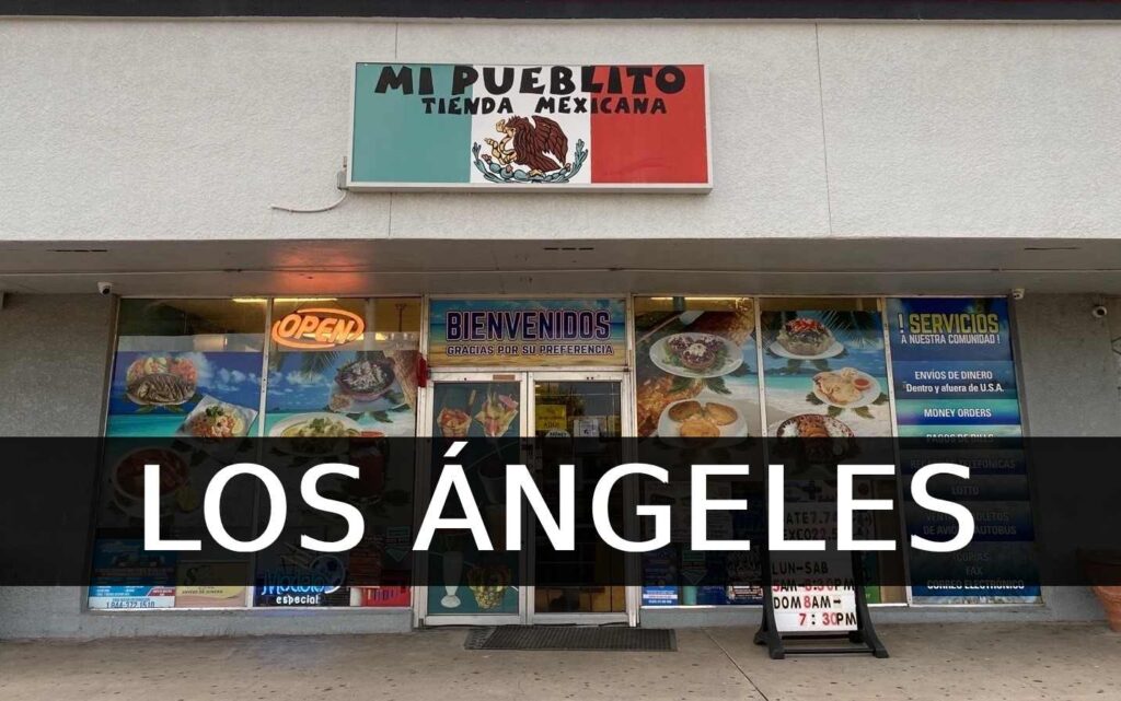 Tienda mexicana Los Ángeles