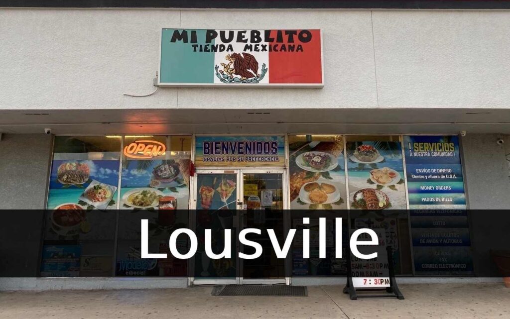 Tienda mexicana Lousville