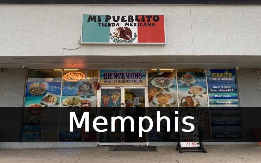 Tienda mexicana Memphis