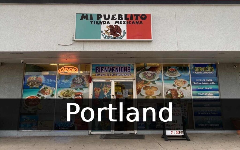 Tienda mexicana Portland