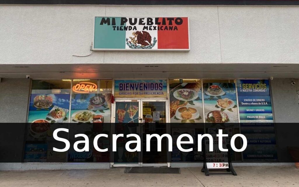 Tienda mexicana Sacramento